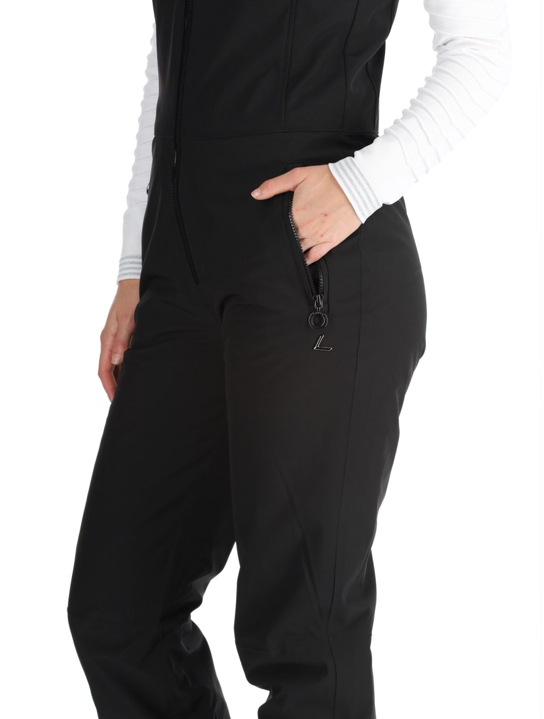 Luhta, Joenkielinen pantaloni da sci donna Black nero 