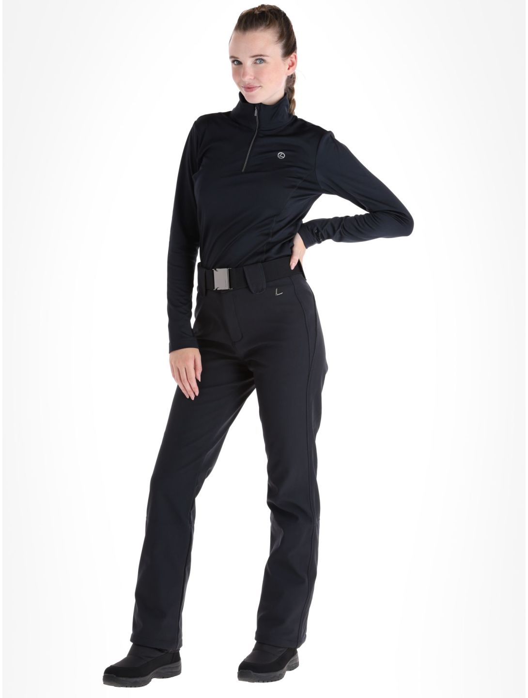 Luhta, Joensuu pantaloni da sci softshell donna Dark Blue blu 