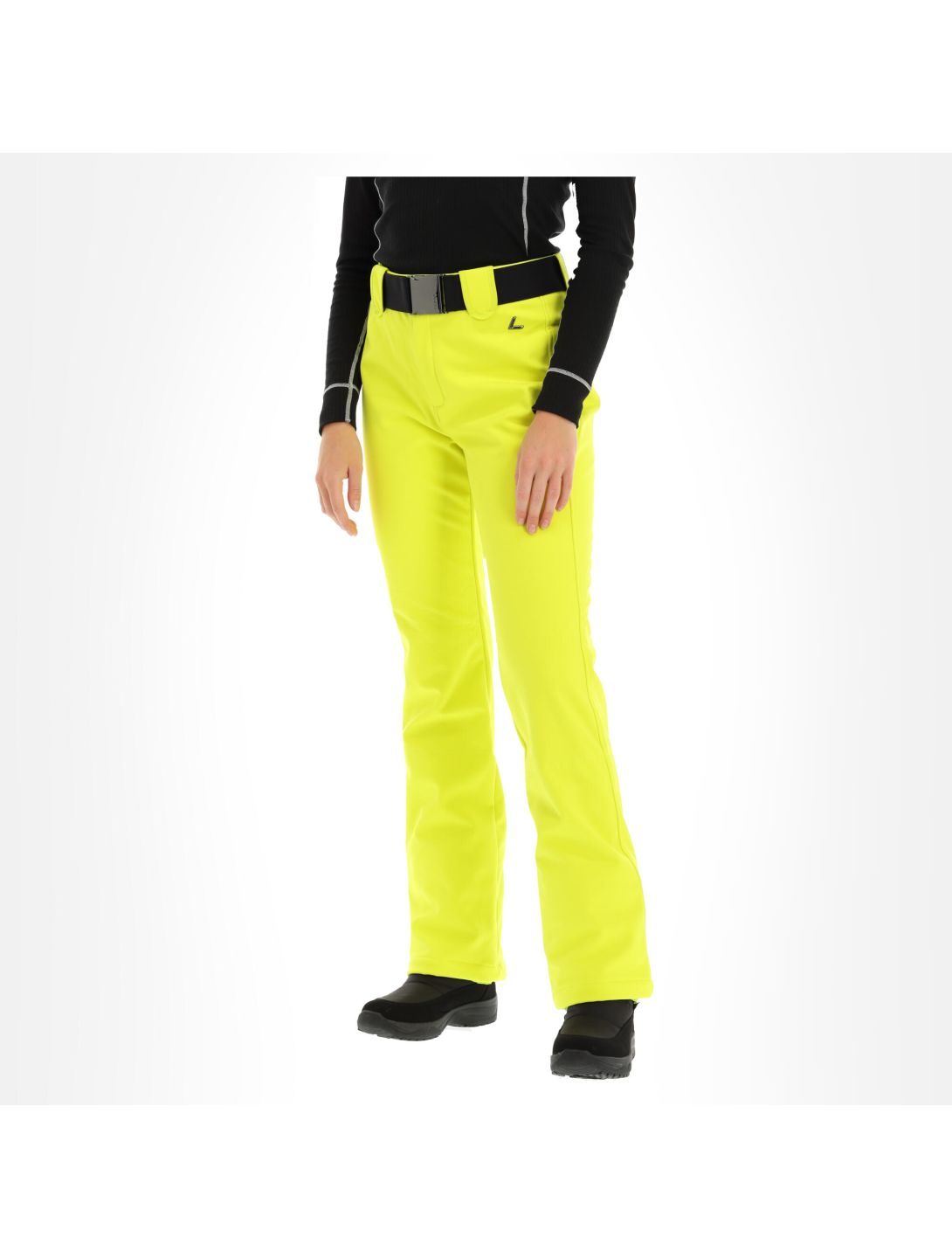 Luhta, Joensuu pantaloni da sci softshell donna giallo