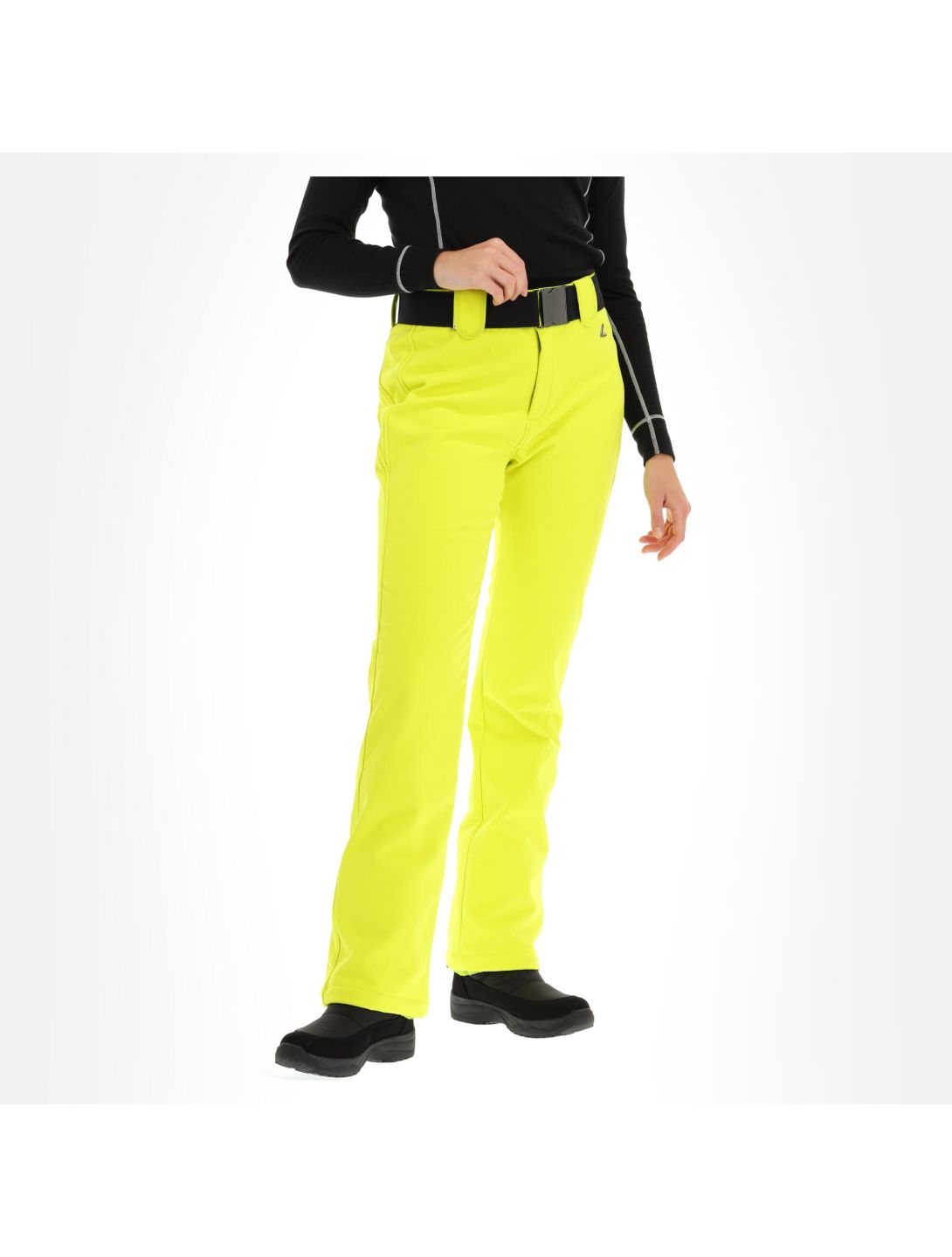 Luhta, Joensuu pantaloni da sci softshell donna giallo