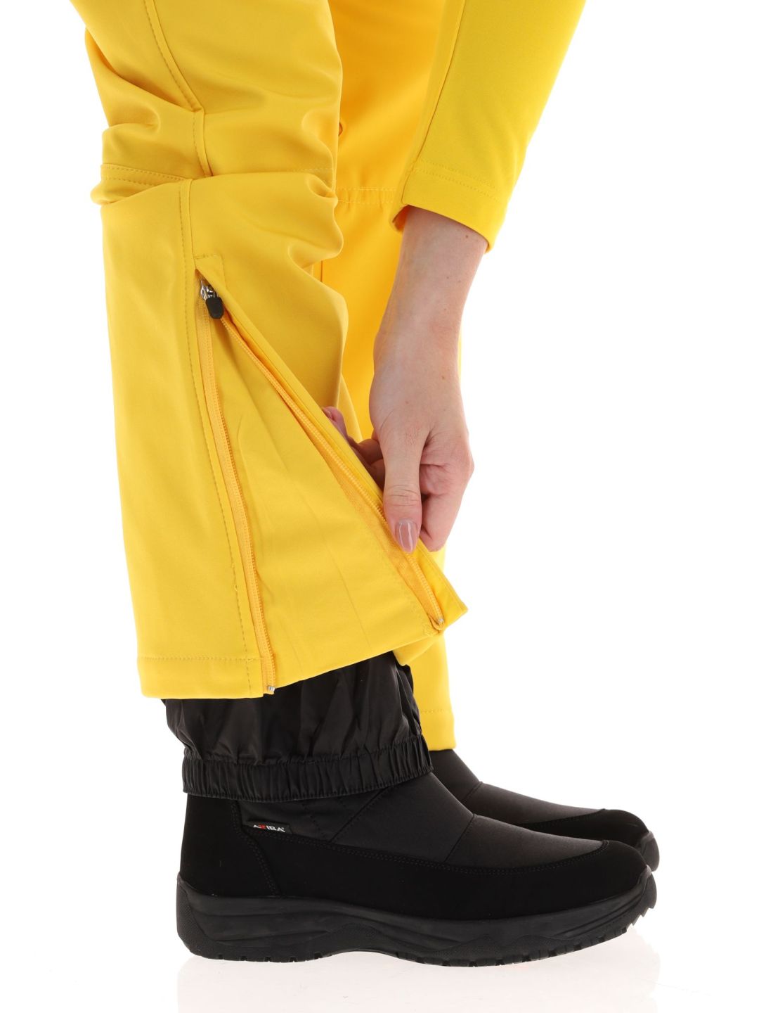 Luhta, Joentaus pantaloni da sci softshell donna Yellow giallo 