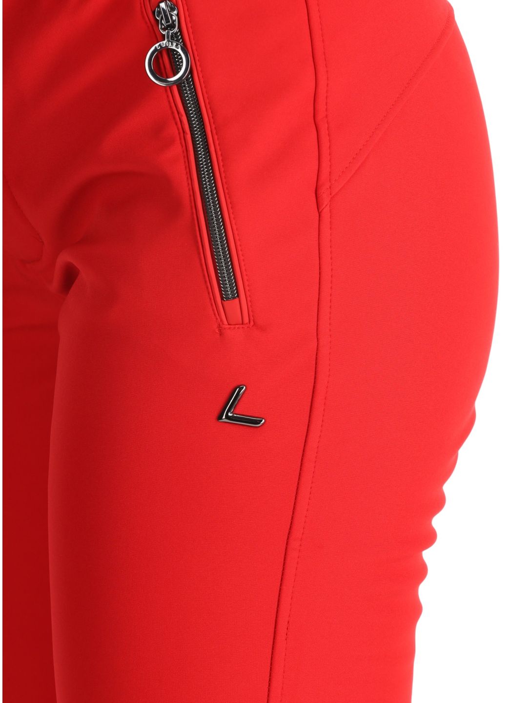 Luhta, Joentaus C pantaloni da sci softshell donna Cranberry rosso 