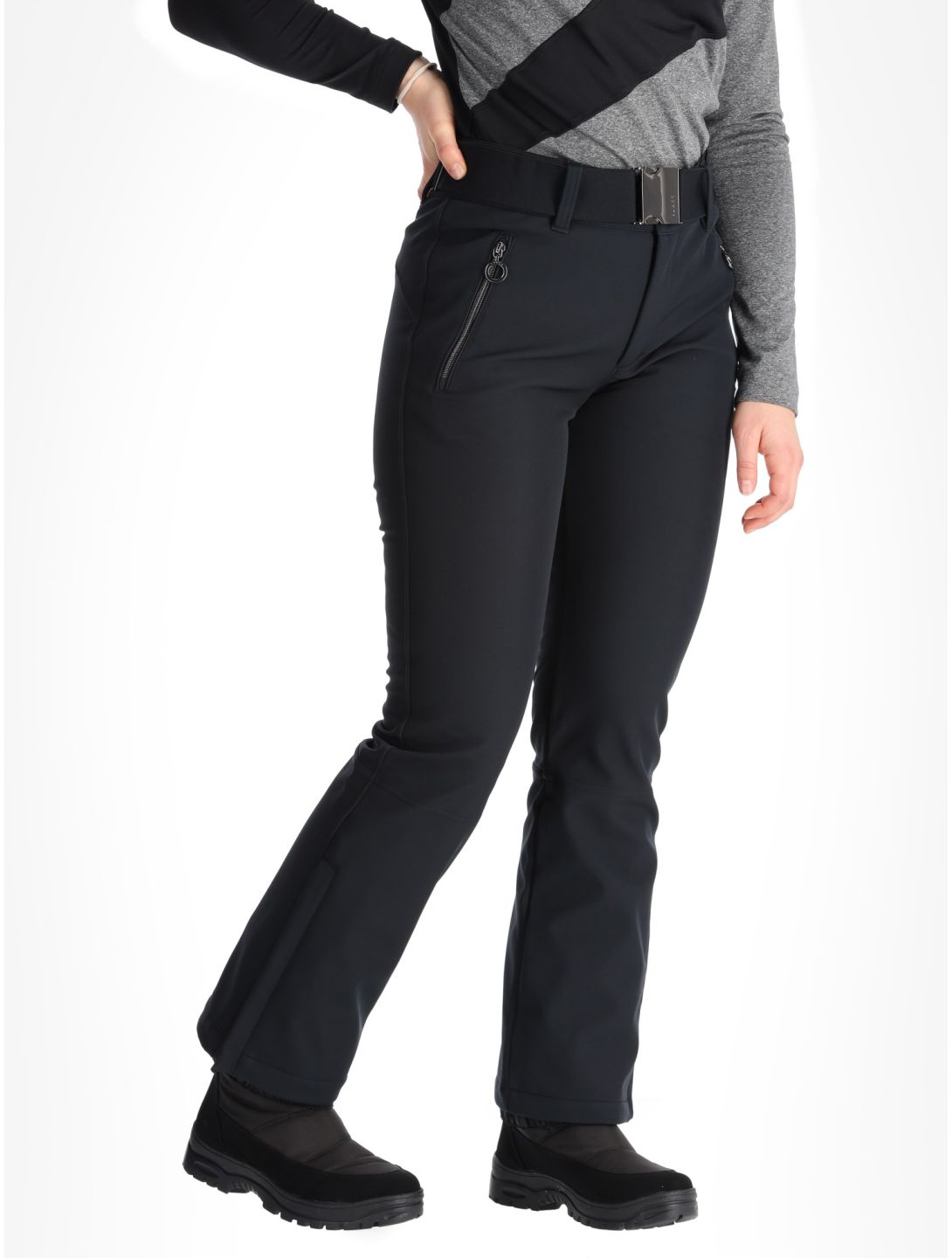 Luhta, Joentaus C pantaloni da sci softshell donna Dark Blue blu 