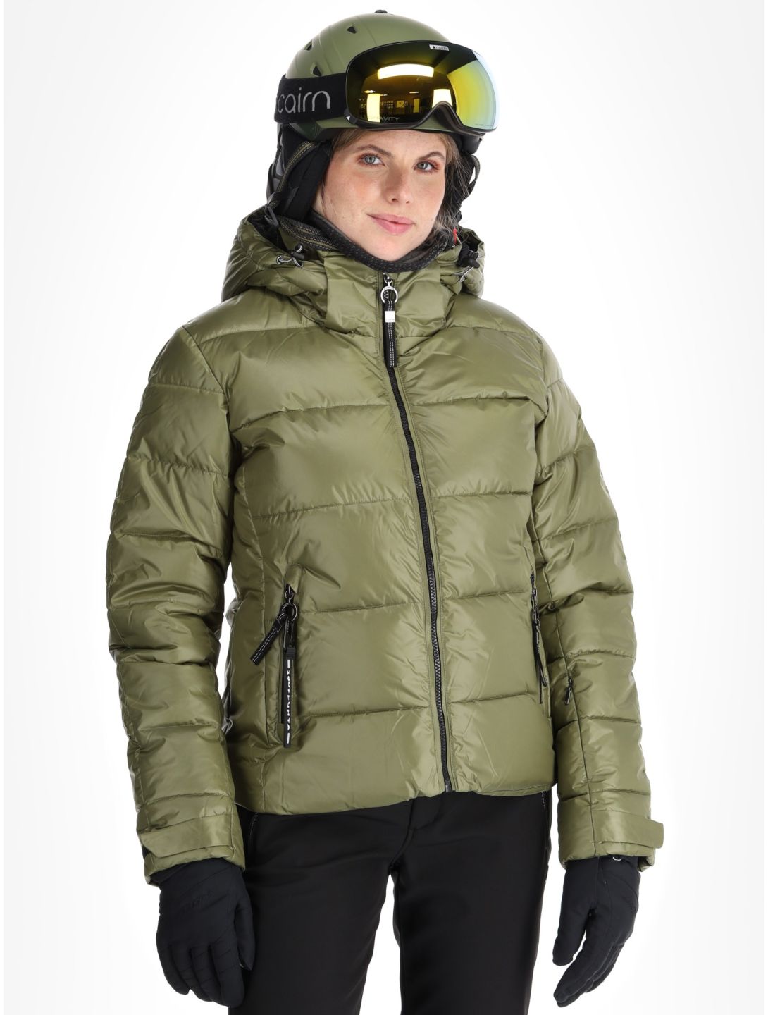 Luhta, Kallunki giacca sci donna Olive verde 