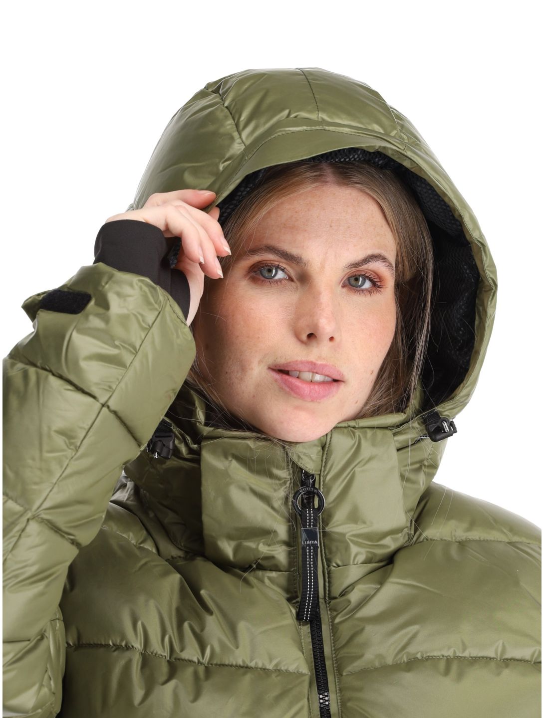 Luhta, Kallunki giacca sci donna Olive verde 