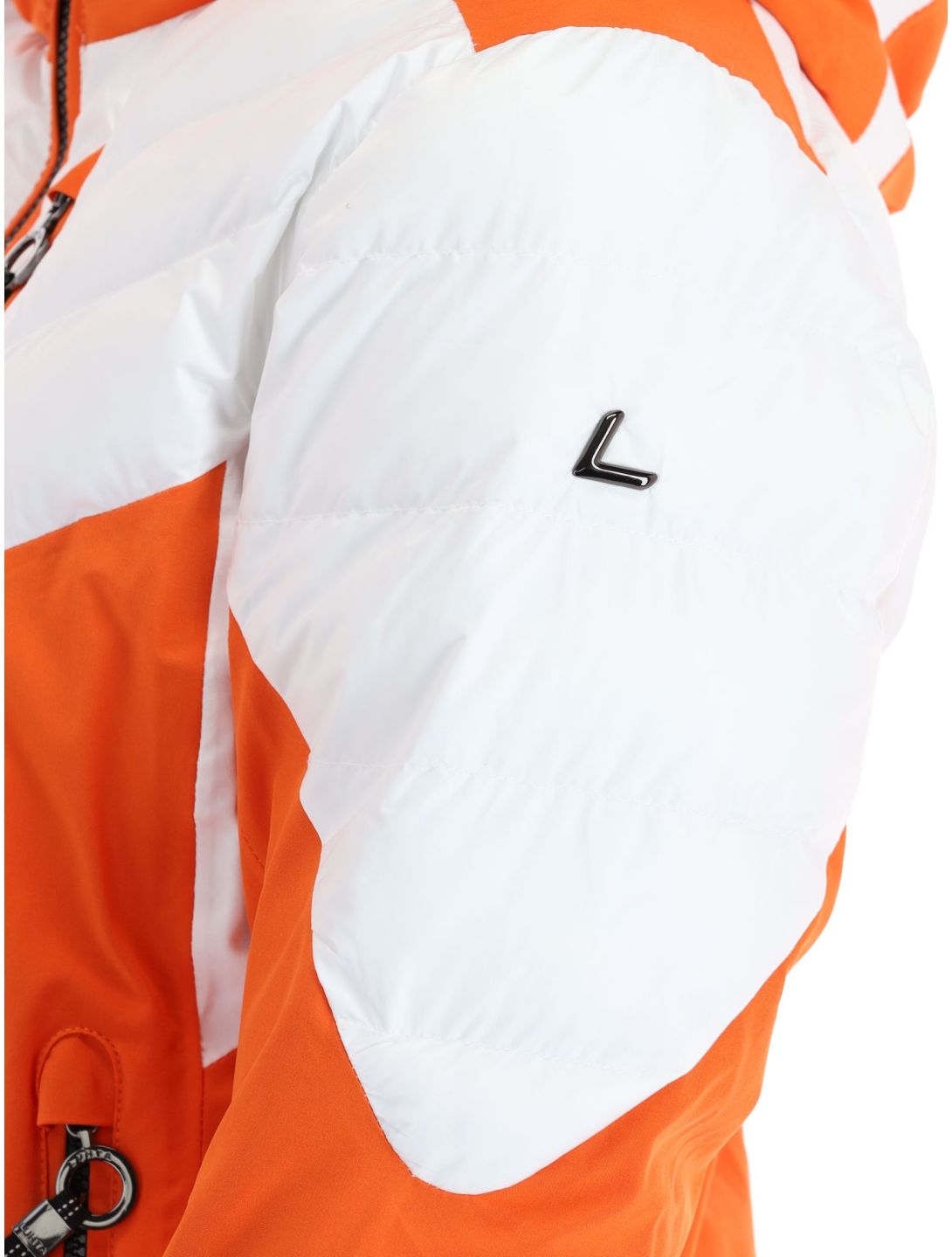 Luhta, Kanervala giacca sci donna Orange arancio, bianco 