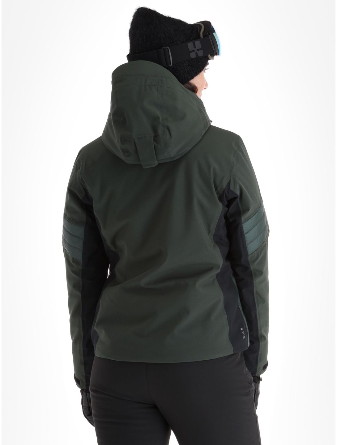 Luhta, Karravaara giacca sci donna Dark Green nero, verde 