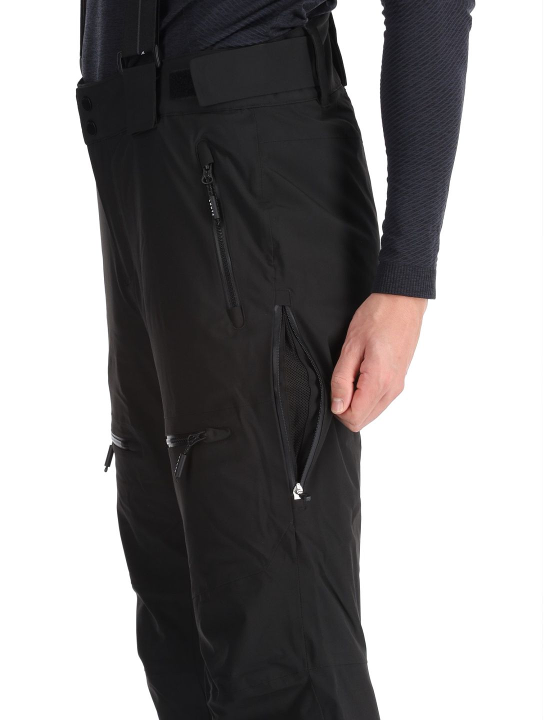 Luhta, Kovero pantaloni da sci uomo Black nero 