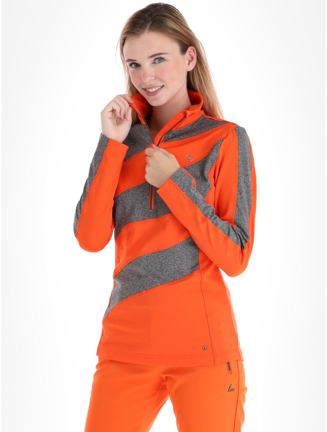 Luhta, Kuusa maglione donna Orange arancio, grigio 