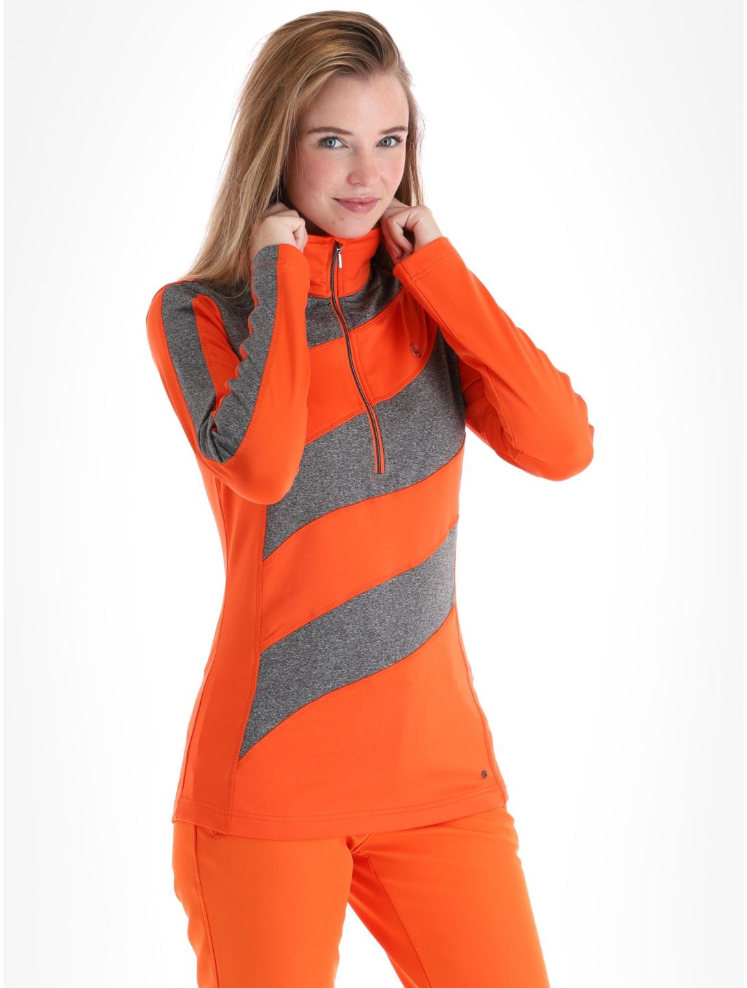 Luhta, Kuusa maglione donna Orange arancio, grigio 