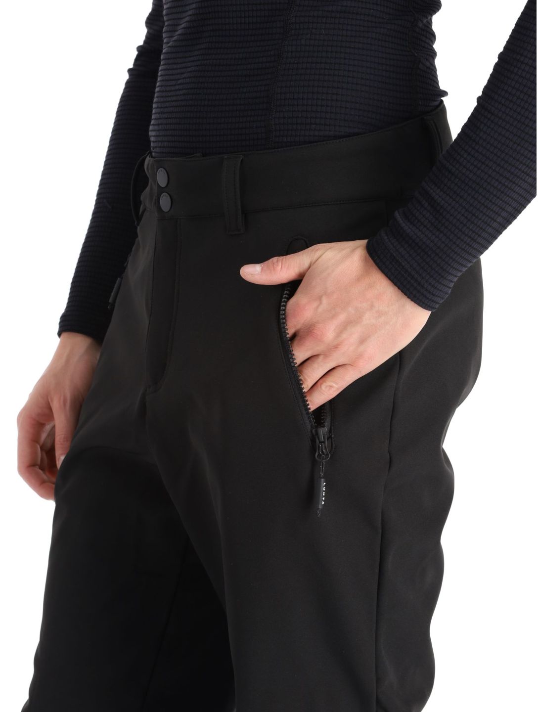 Luhta, Kuusamo pantaloni da sci uomo Black nero 