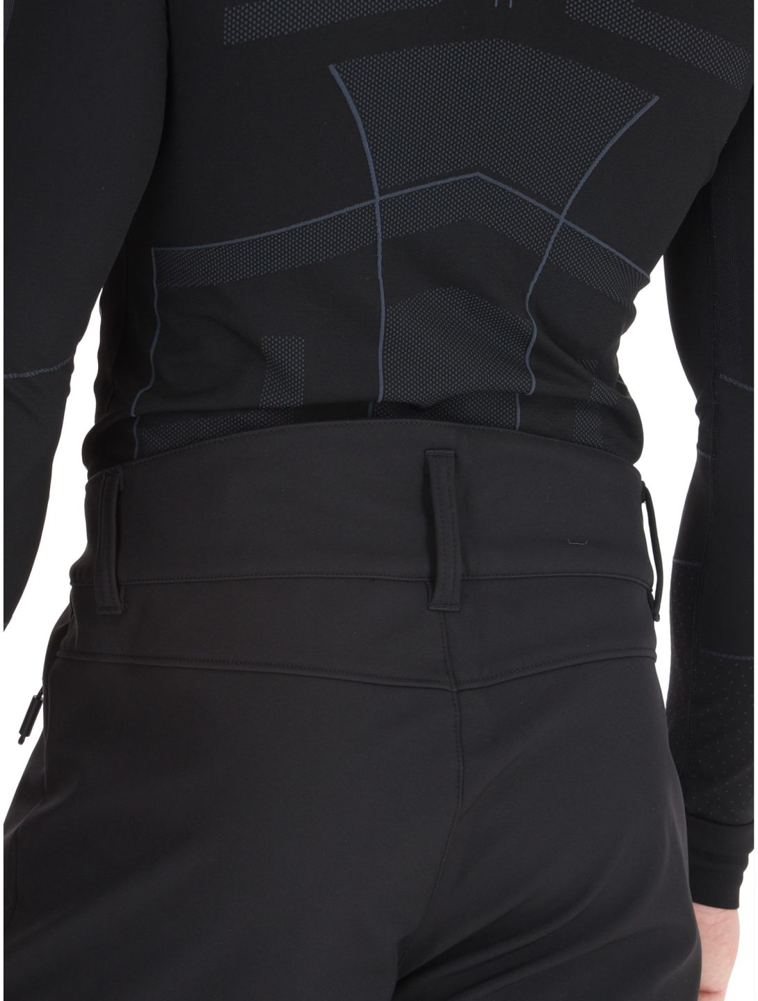 Luhta, Kuusamo pantaloni da sci softshell uomo Black nero 