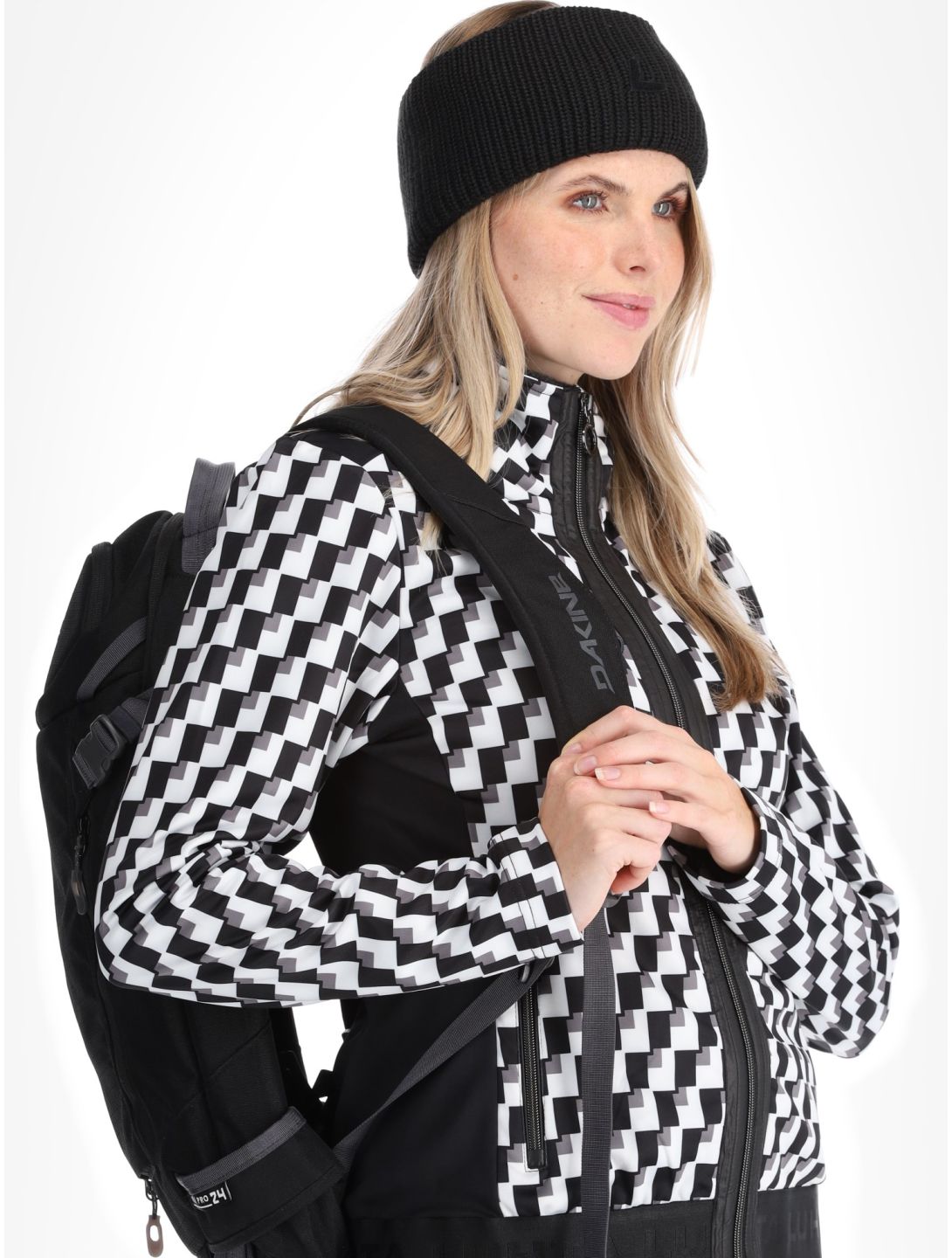 Luhta, Lompola gilet donna Black / White bianco, nero 