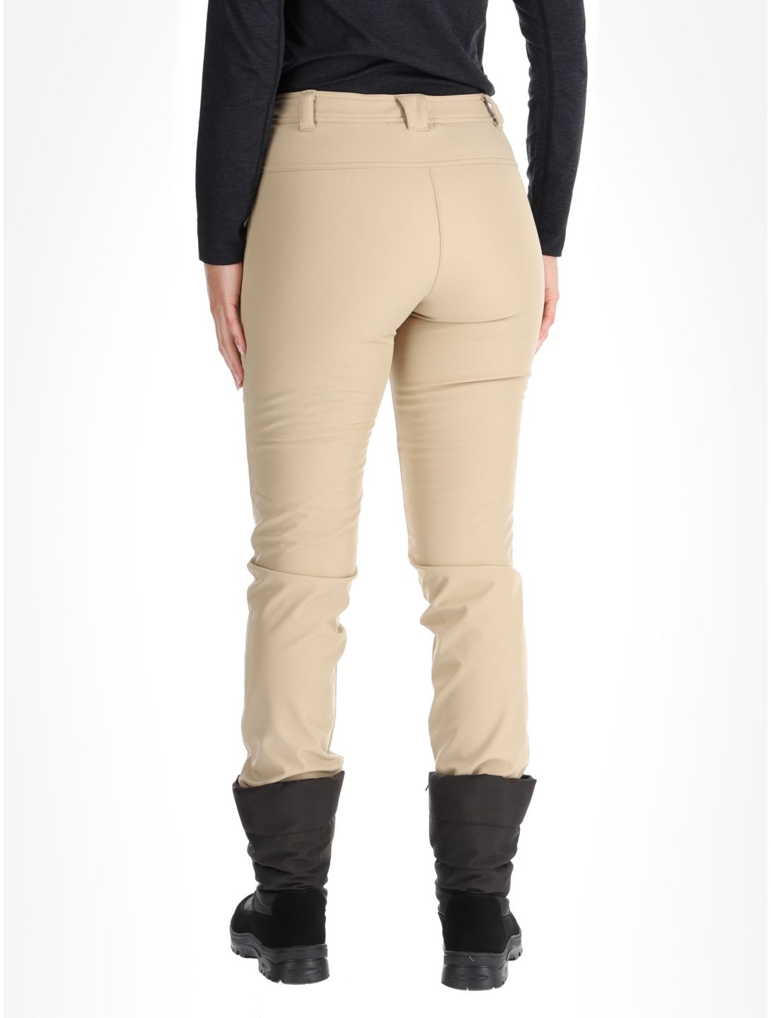 Luhta, Luhta Erottaja pantaloni da sci softshell donna Powder bianco 