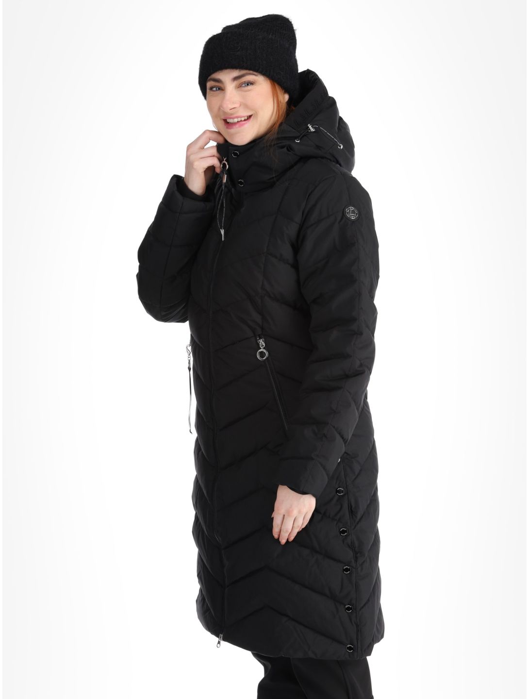 Luhta, Iiksi giacca sci donna Basic Black nero 