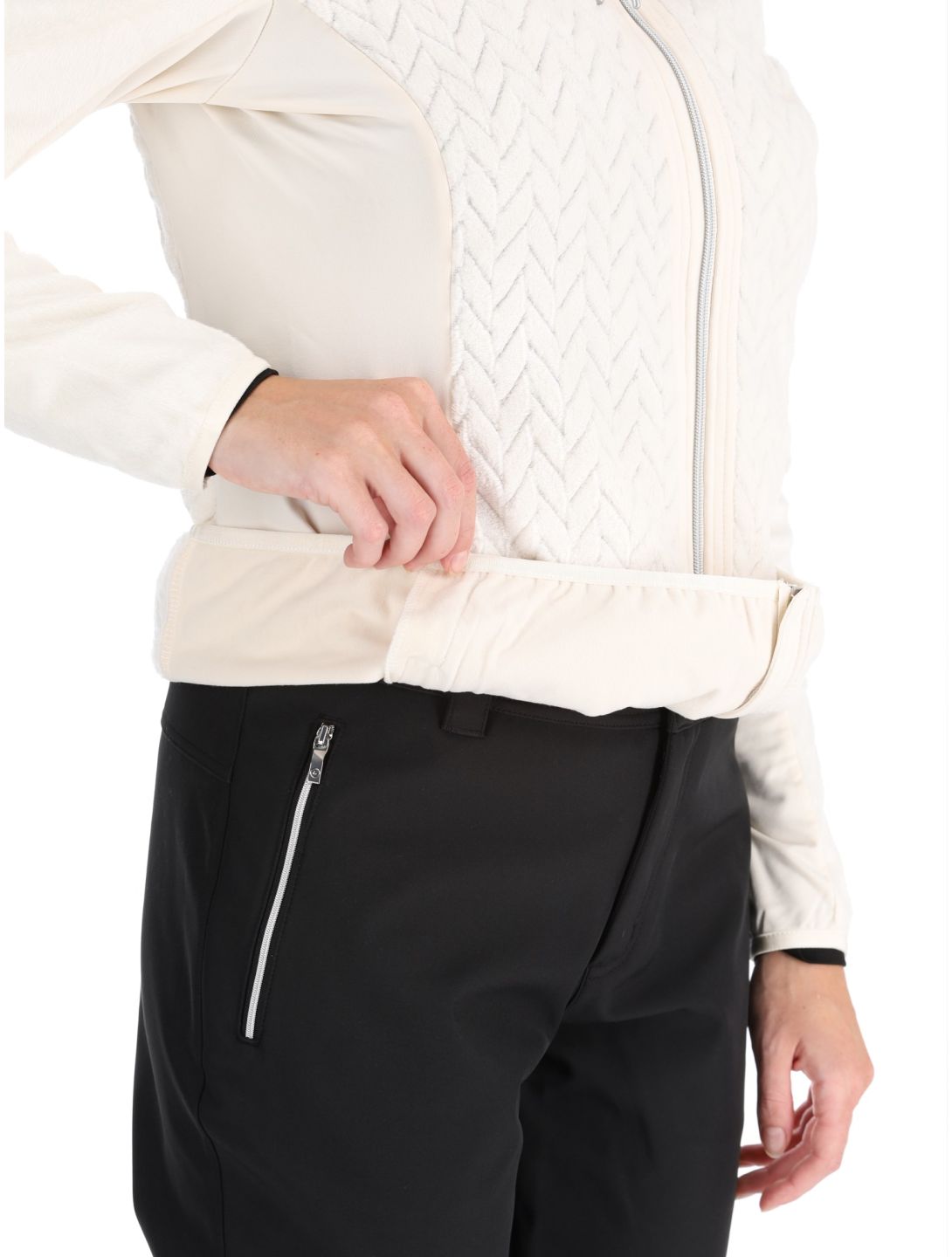 Luhta, Ikaala gilet donna Natural White bianco 