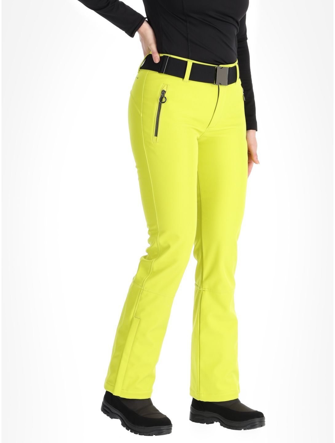 Luhta, Joentaus pantaloni da sci softshell donna Aloe verde 