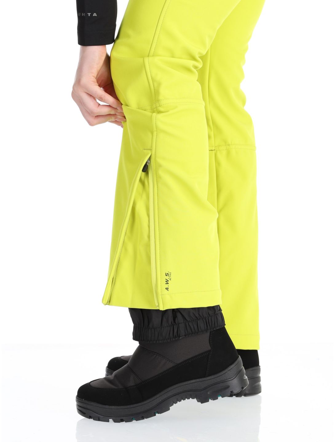 Luhta, Joentaus pantaloni da sci softshell donna Aloe verde 