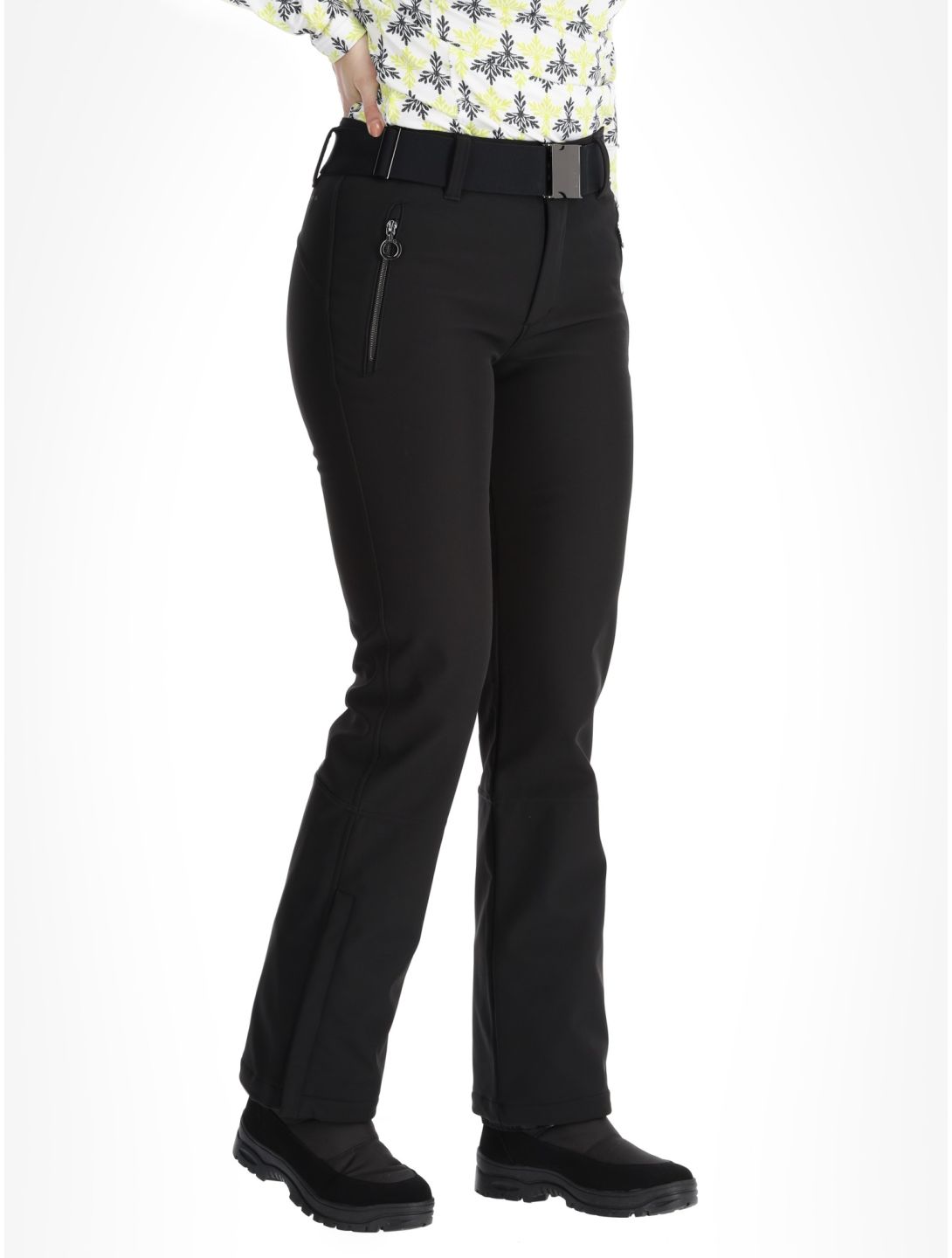 Luhta, Luhta Joentaus pantaloni da sci softshell donna Black nero 