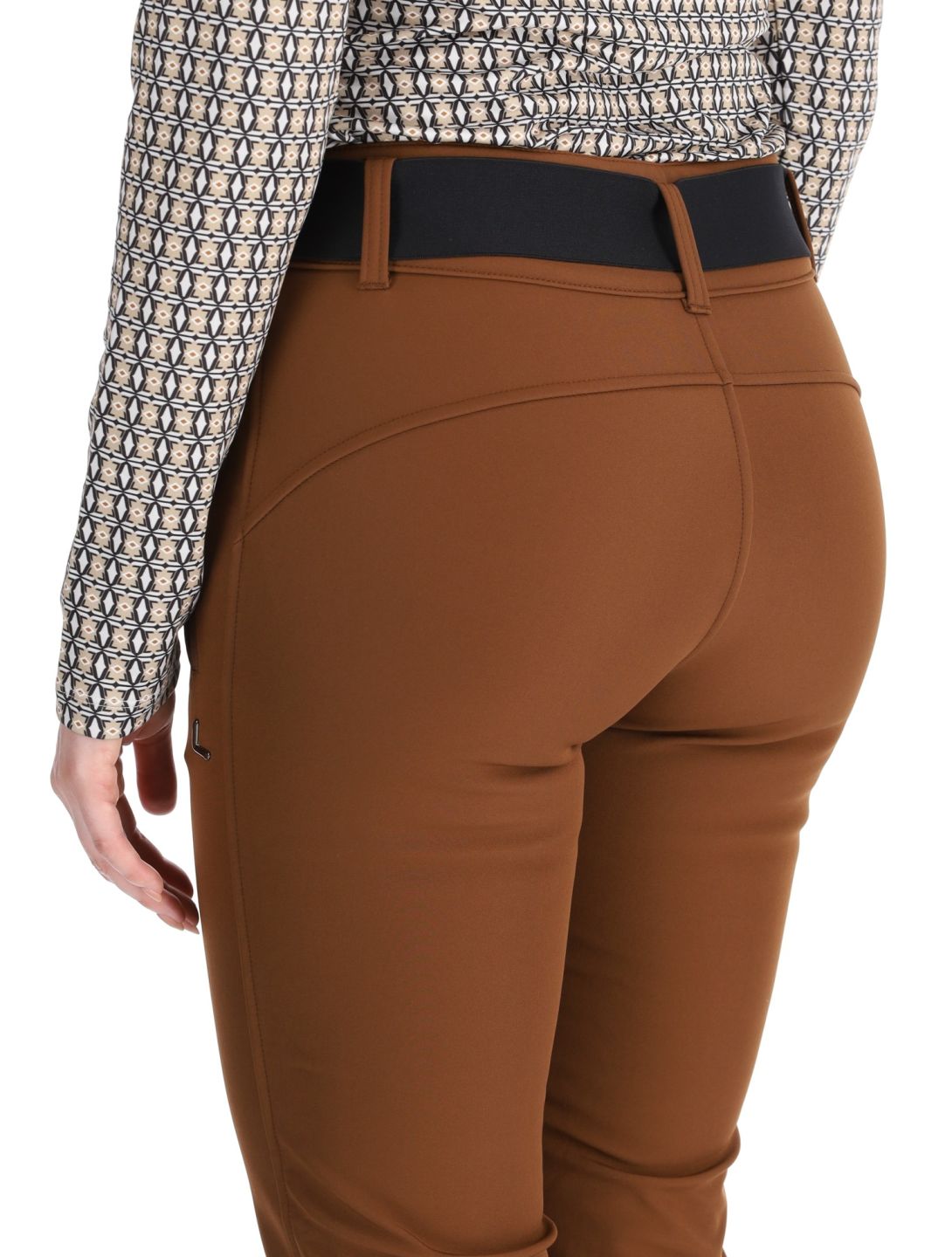 Luhta, Joentaus pantaloni da sci softshell donna Chocolat marrone 