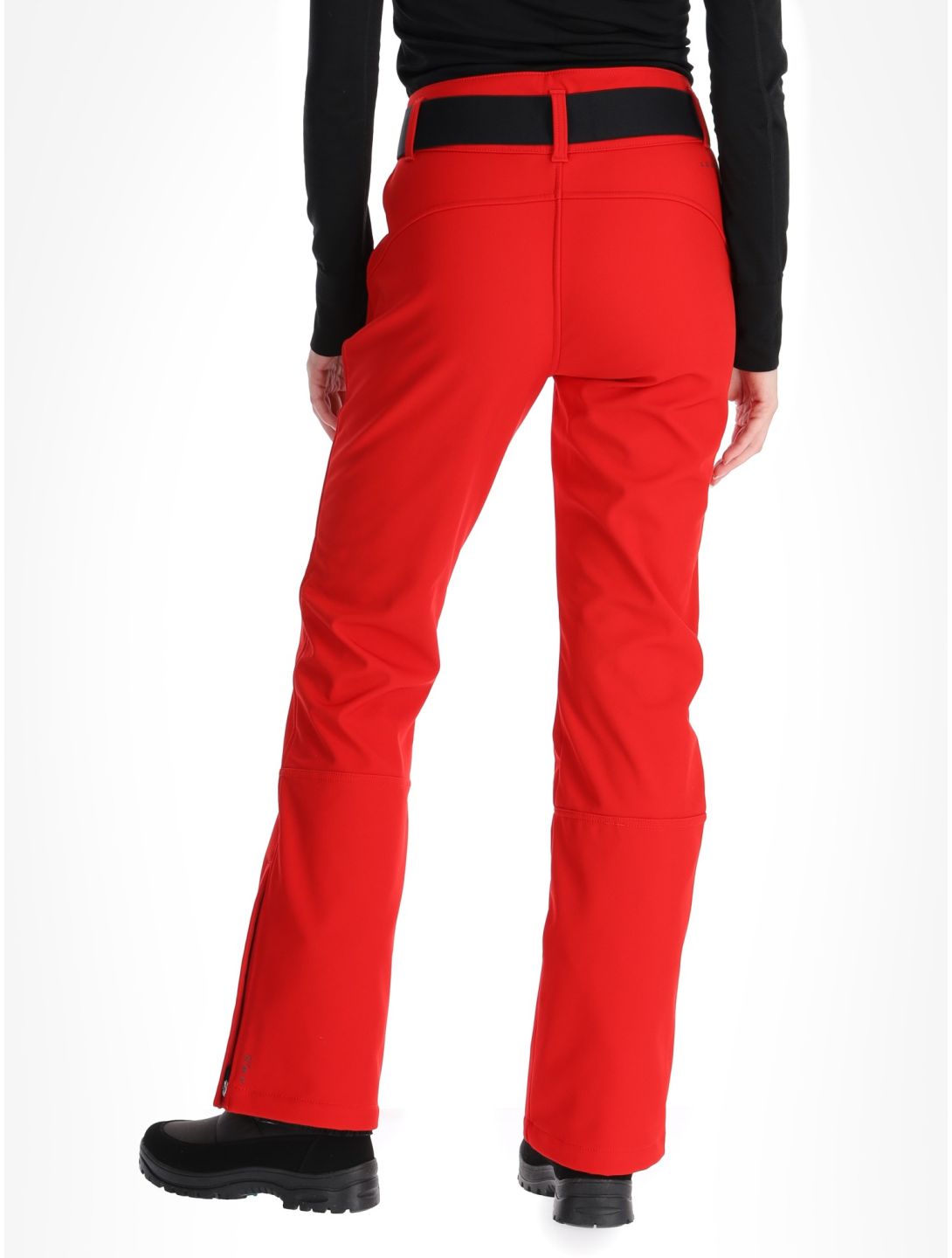 Luhta, Joentaus pantaloni da sci softshell donna Cranberry rosso 