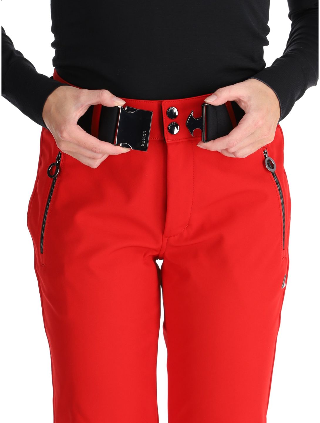 Luhta, Joentaus pantaloni da sci softshell donna Cranberry rosso 