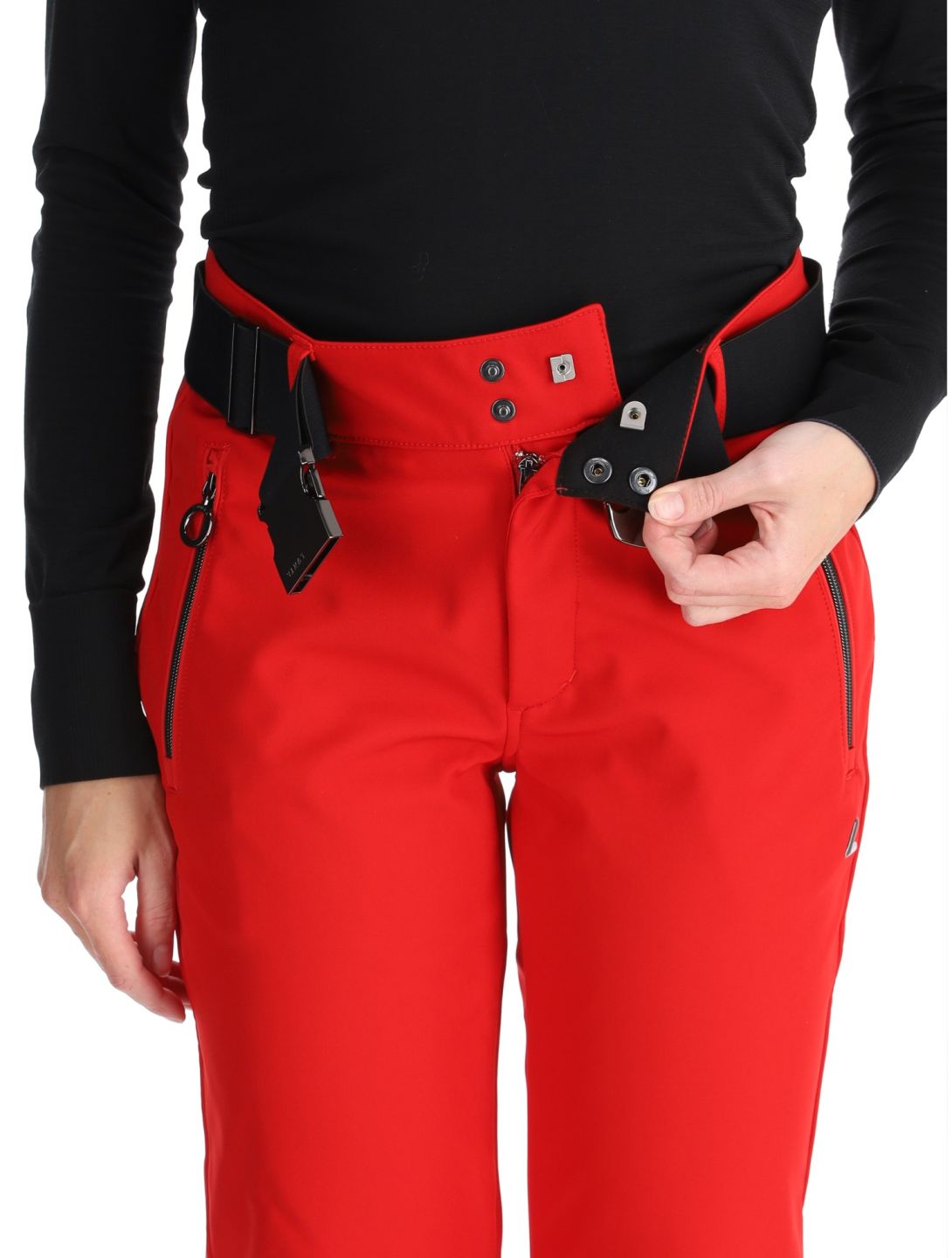 Luhta, Joentaus pantaloni da sci softshell donna Cranberry rosso 