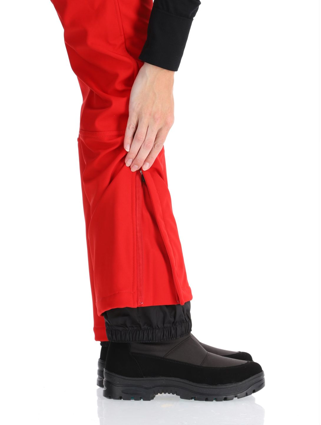 Luhta, Joentaus pantaloni da sci softshell donna Cranberry rosso 