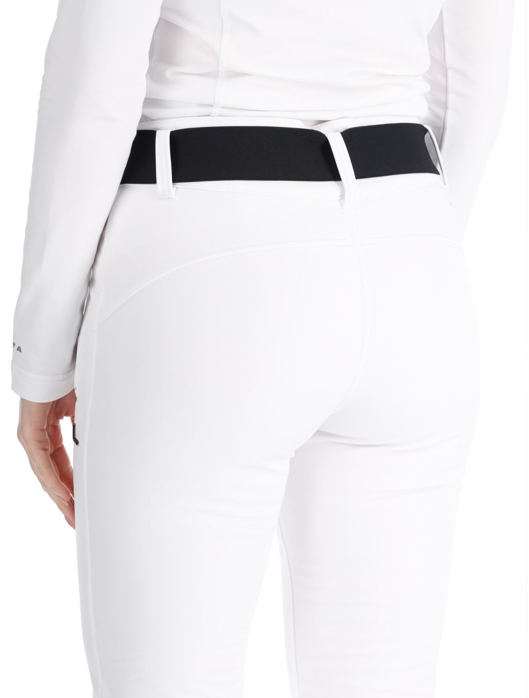 Luhta, Joentaus pantaloni da sci softshell donna Optic White bianco 