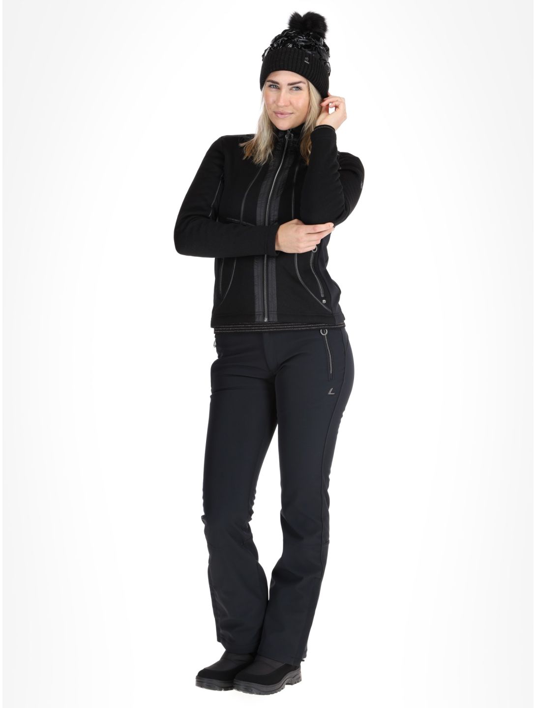 Luhta, Lumikero gilet donna Black nero 