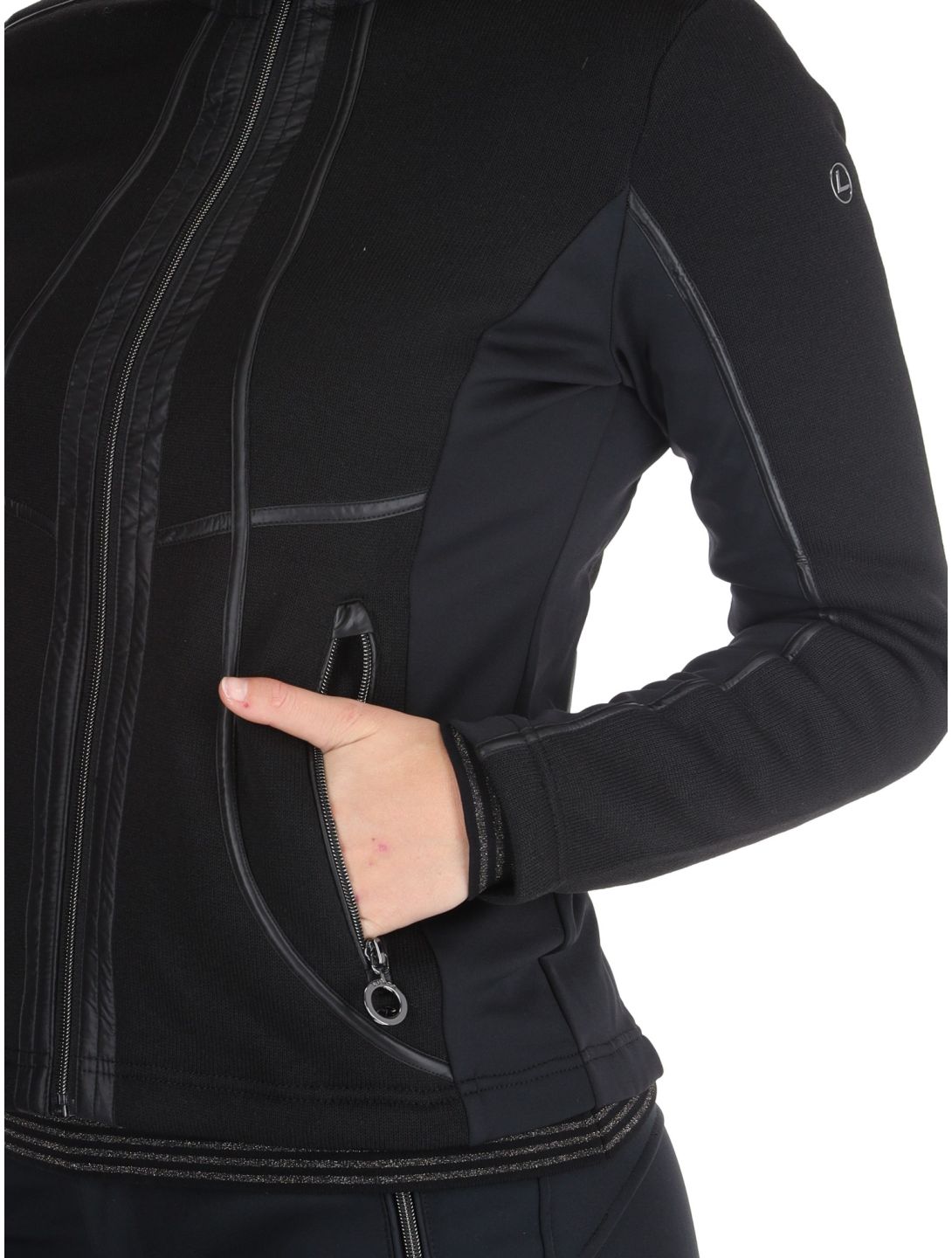 Luhta, Lumikero gilet donna Black nero 