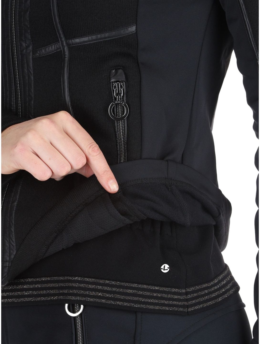 Luhta, Lumikero gilet donna Black nero 