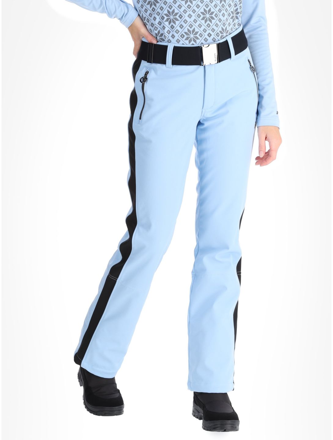 Luhta, Reututunturi pantaloni da sci softshell donna Light Blue blu 