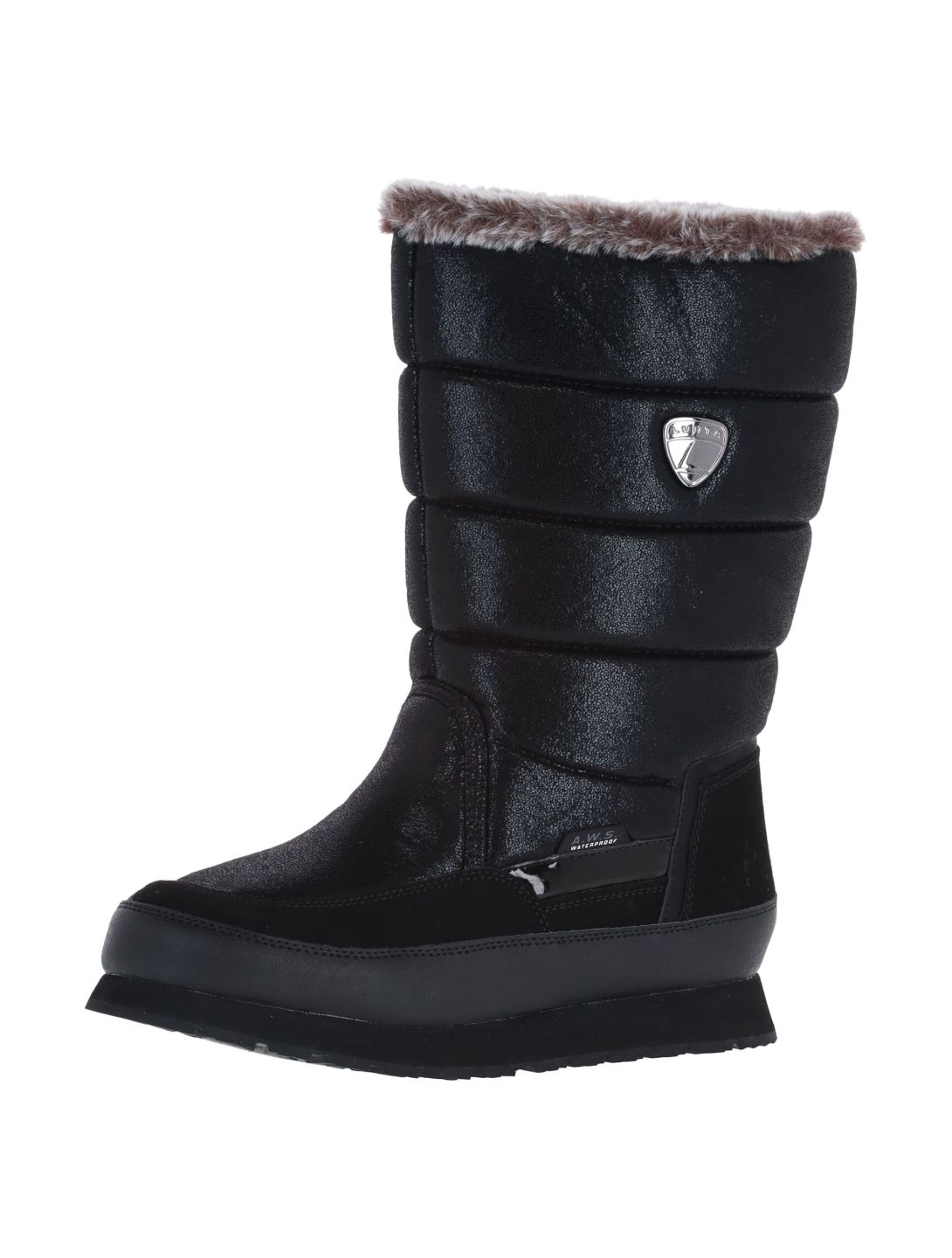 Luhta, Valkea Ms scarponi da neve donna Basic Black nero 