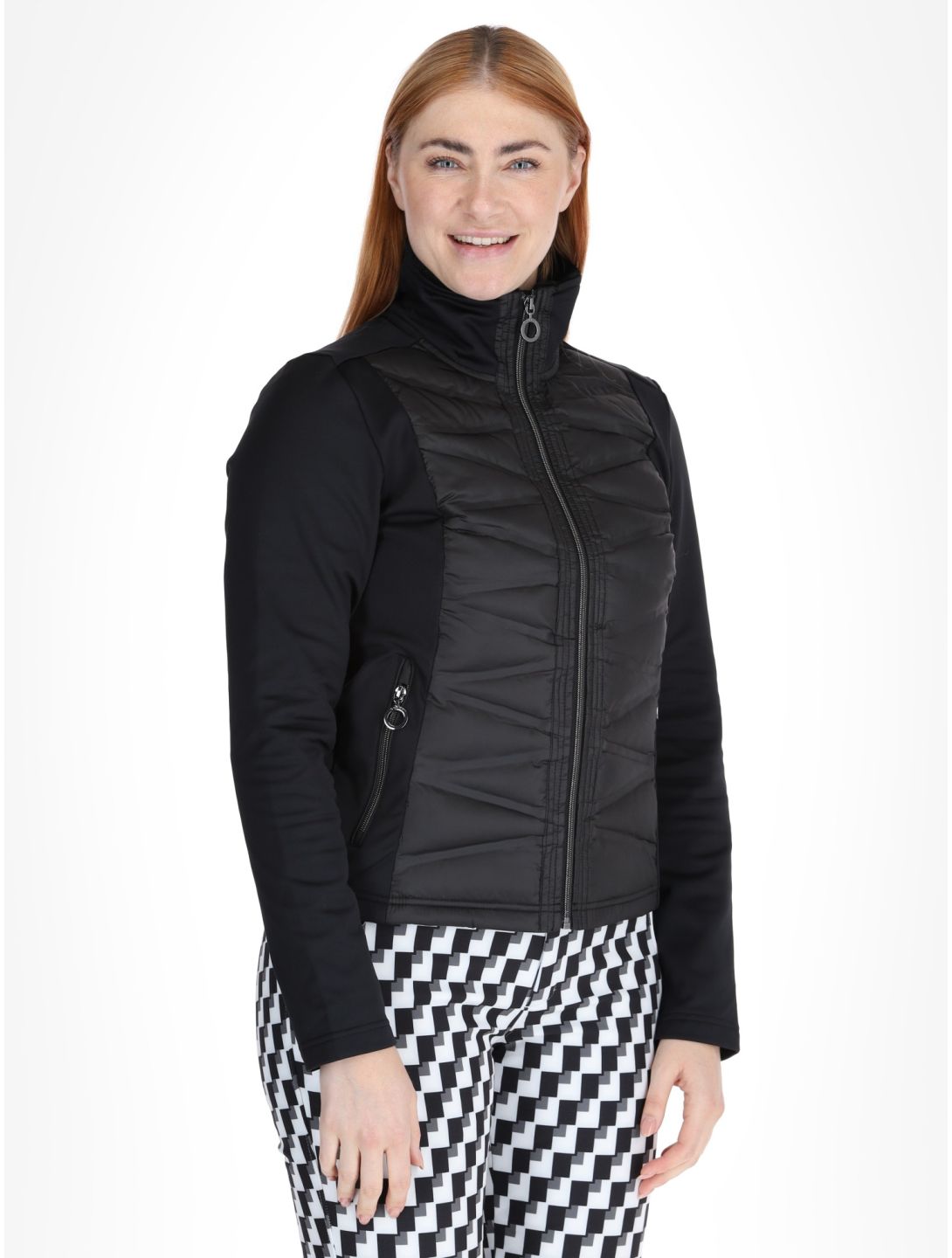 Luhta, Luosu gilet donna Black nero 