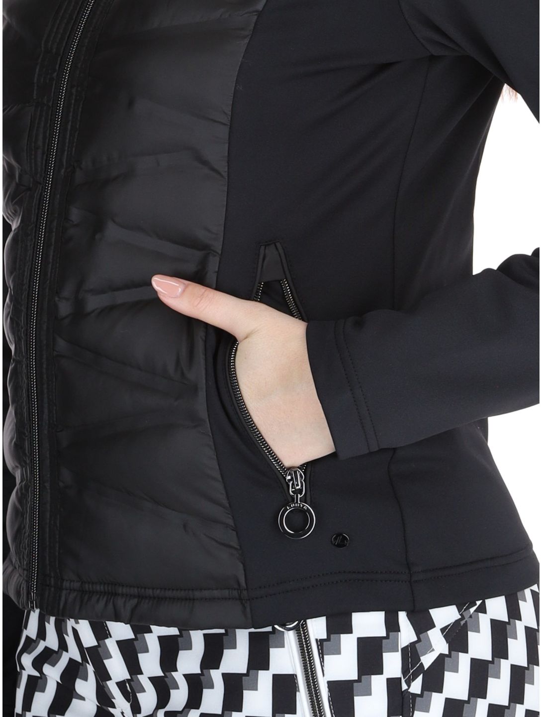 Luhta, Luosu gilet donna Black nero 