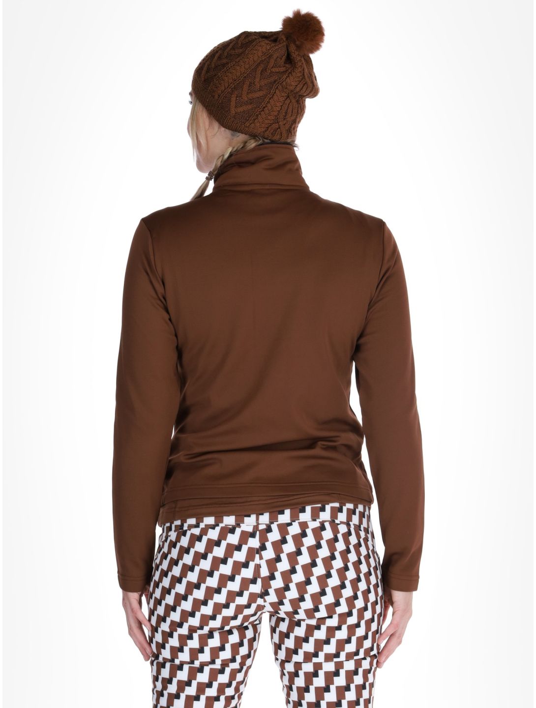 Luhta, Luosu gilet donna Chocolat marrone 