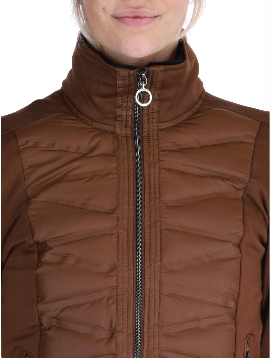 Luhta, Luosu gilet donna Chocolat marrone 