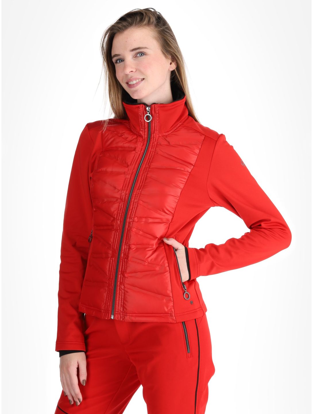 Luhta, Luosu gilet donna Cranberry rosso 