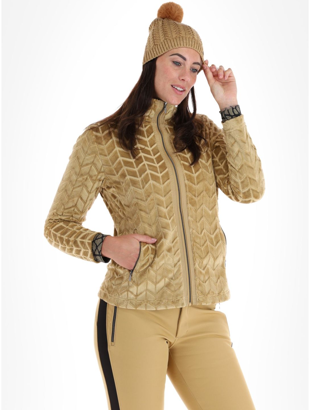 Luhta, Orosoaivi gilet donna Cafe Au Lait beige 