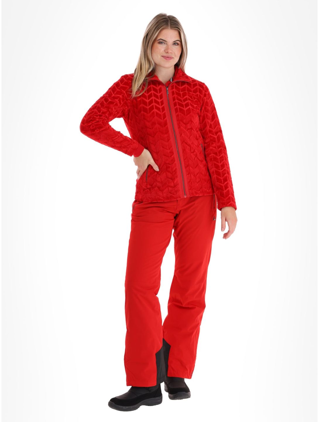 Luhta, Orosoaivi gilet donna Cranberry rosso 