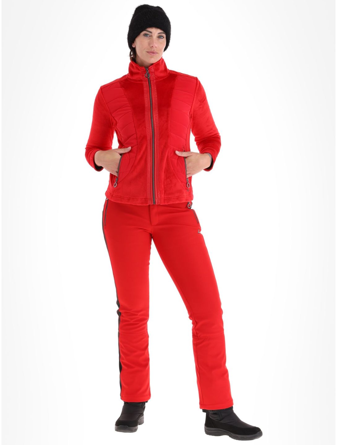 Luhta, Ounastunturi gilet donna Cranberry rosso 