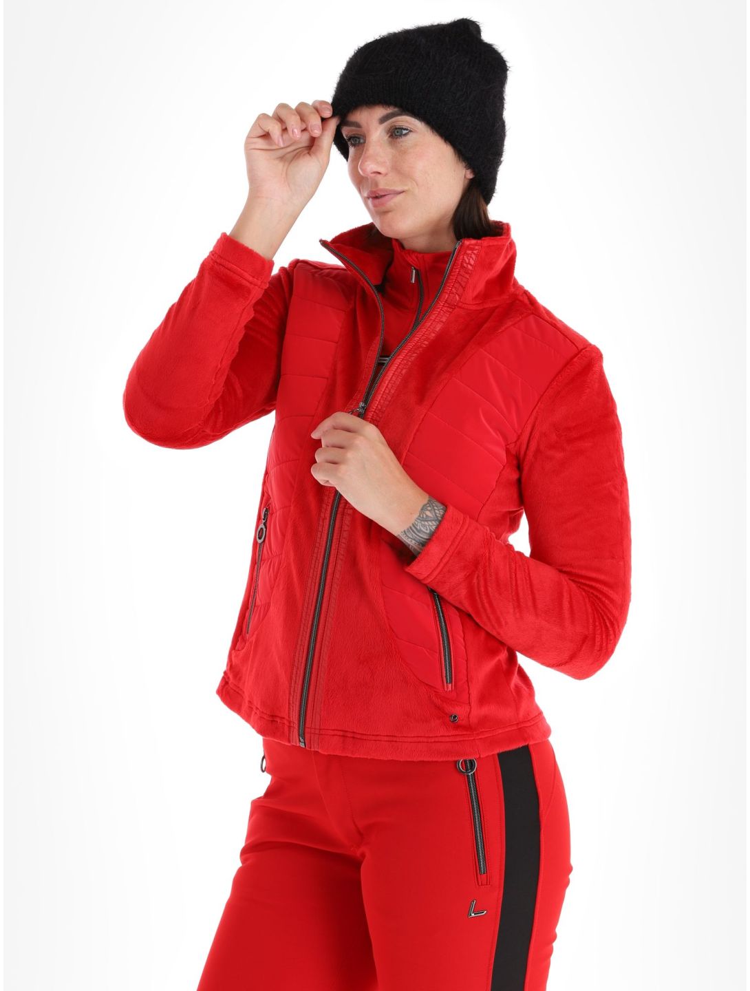 Luhta, Ounastunturi gilet donna Cranberry rosso 