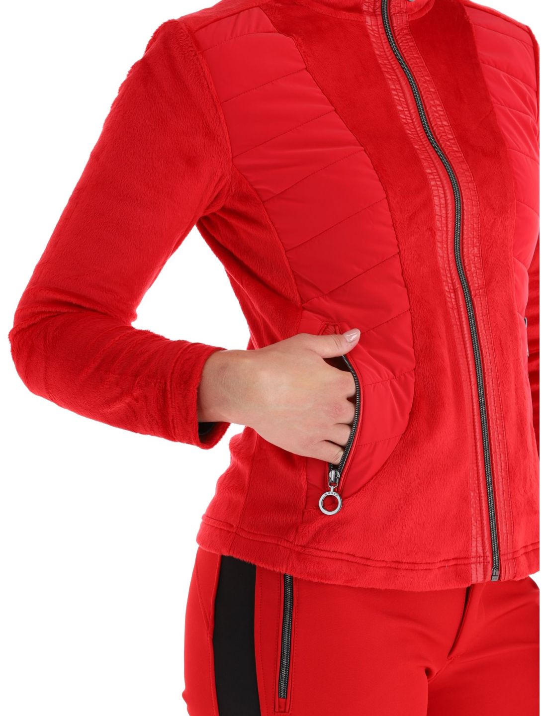 Luhta, Ounastunturi gilet donna Cranberry rosso 