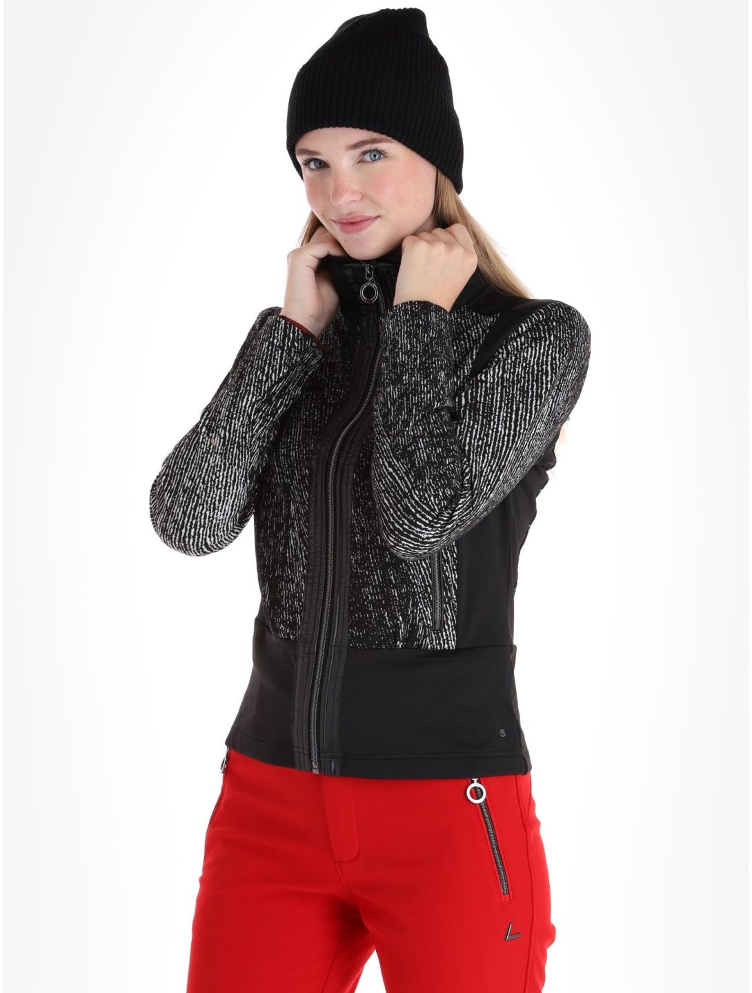 Luhta, Pallastunturi gilet donna Black nero 