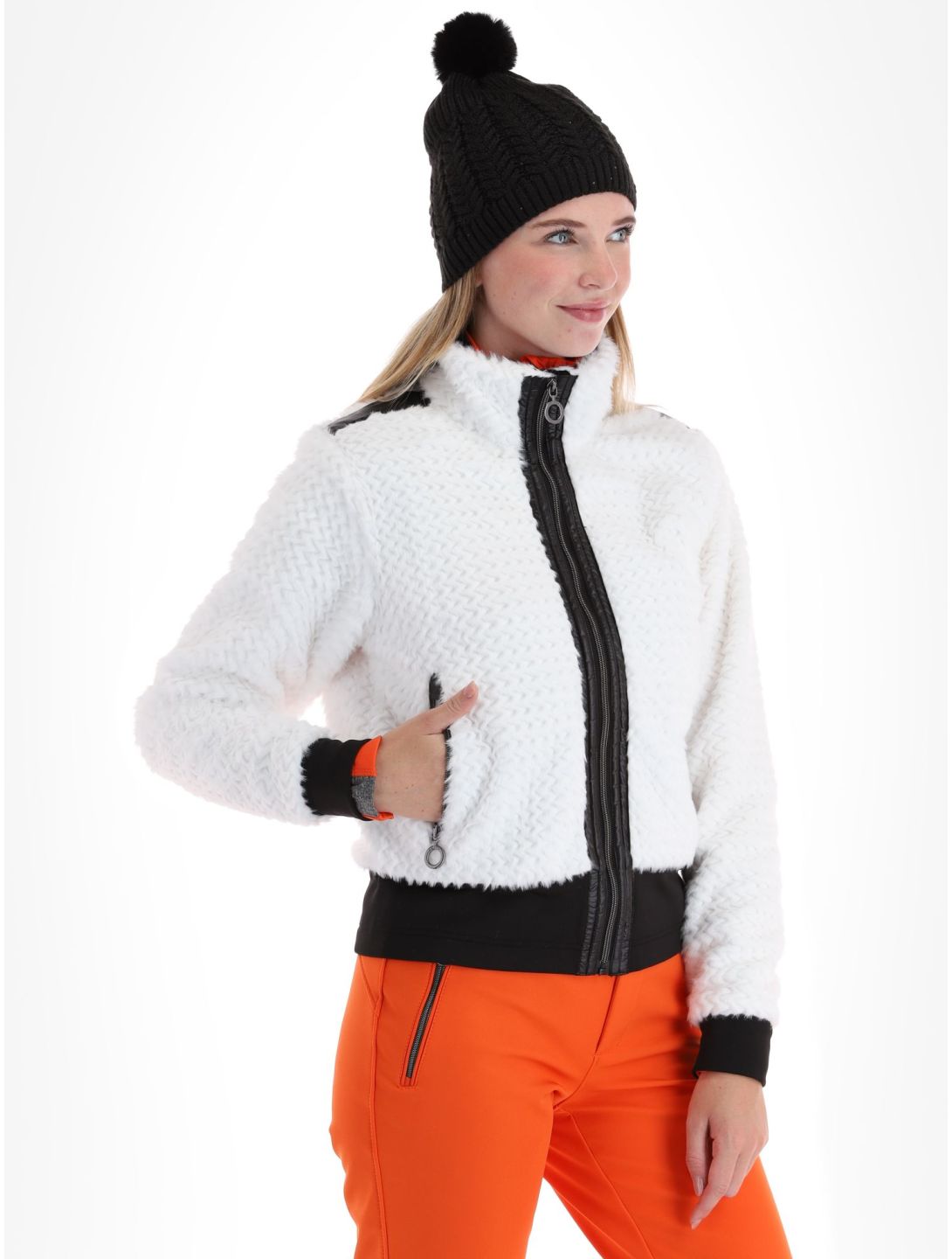 Luhta, Peltotunturi gilet donna Optic White bianco 