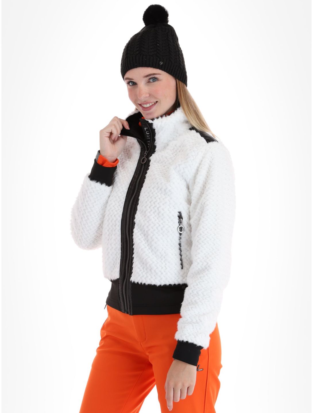 Luhta, Peltotunturi gilet donna Optic White bianco 