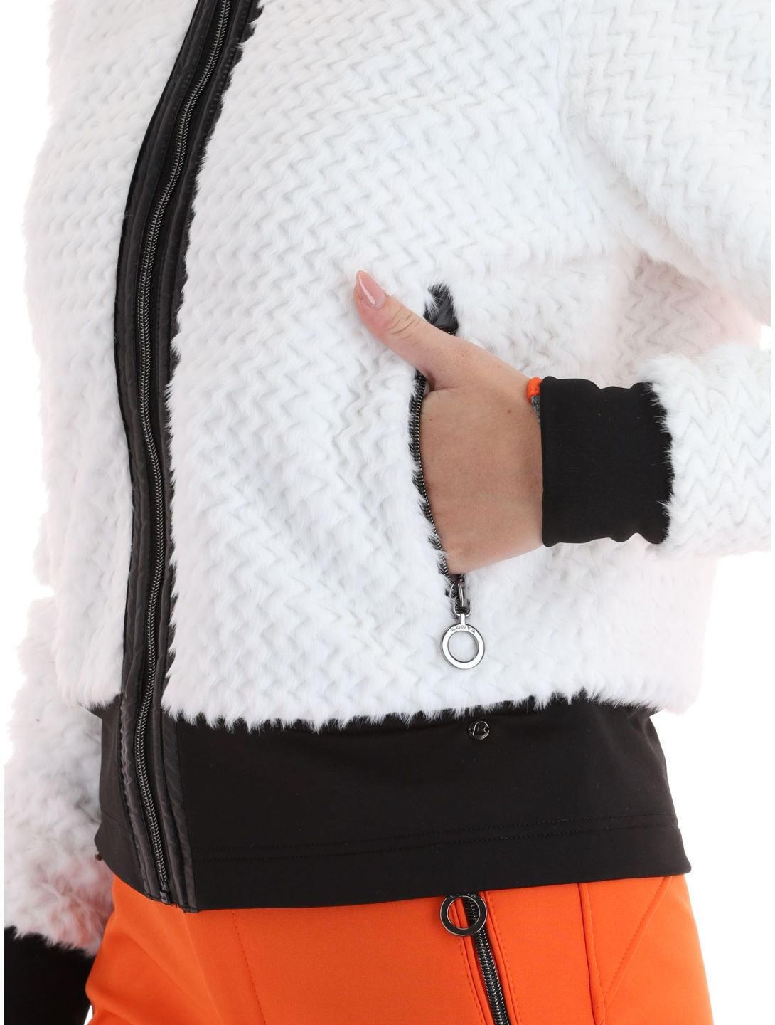 Luhta, Peltotunturi gilet donna Optic White bianco 