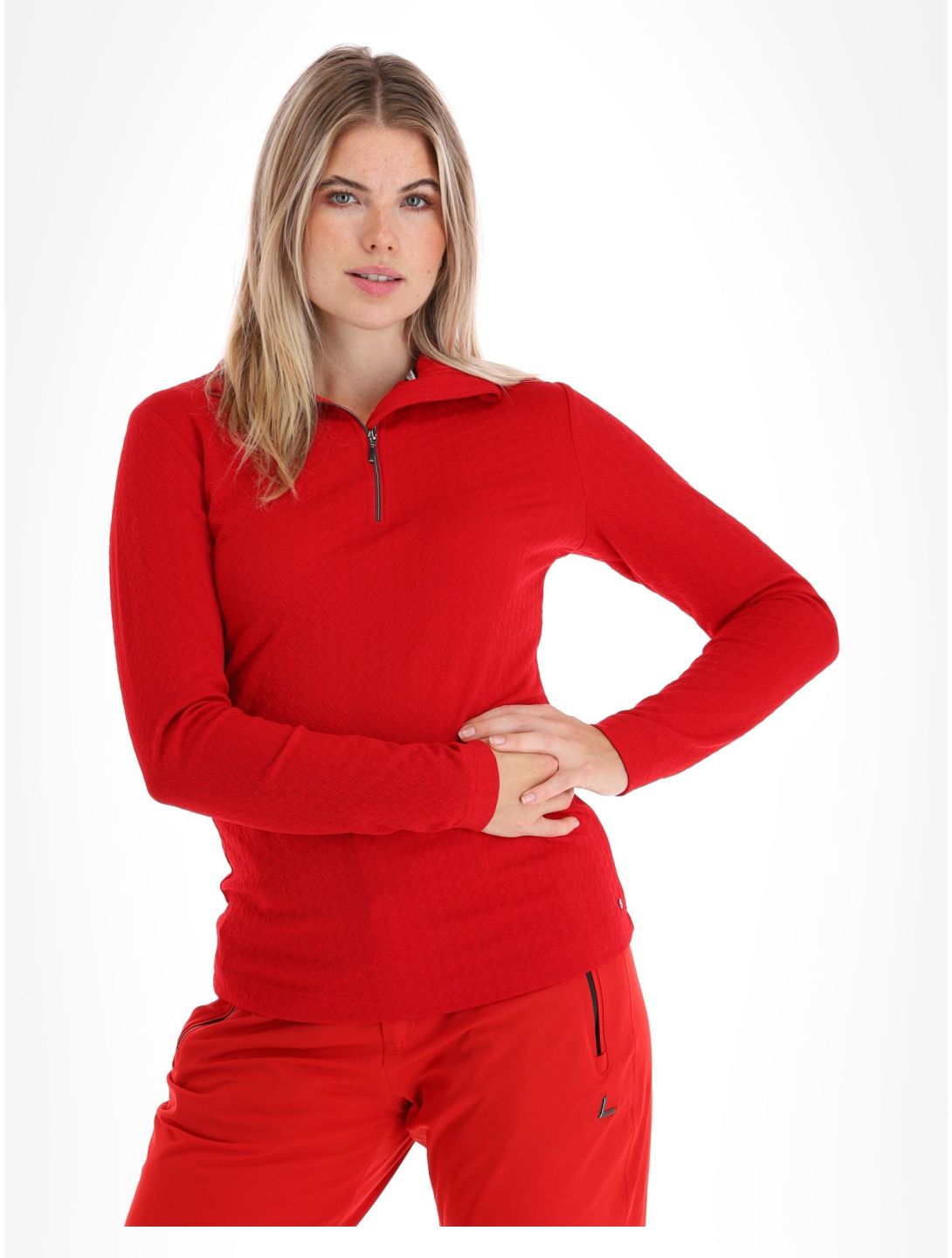 Luhta, Rahpesoaivi maglione donna Cranberry rosso 