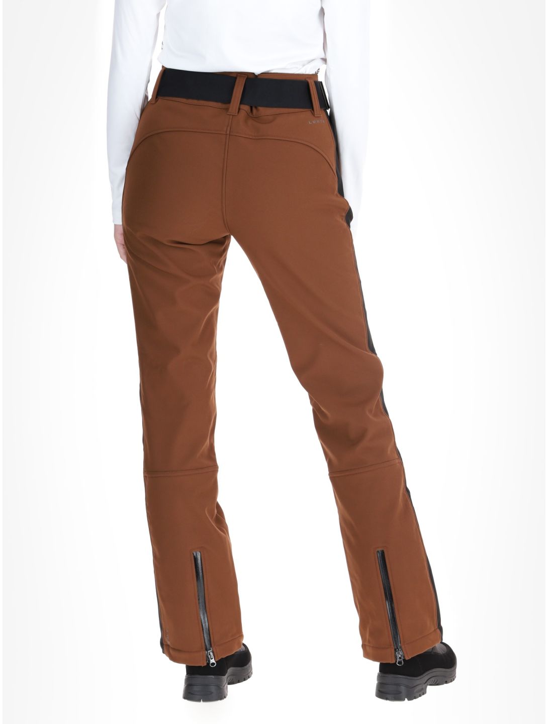 Luhta, Reututunturi pantaloni da sci softshell donna Chocolat marrone 